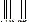 Barcode Image for UPC code 0617892520259