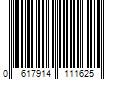 Barcode Image for UPC code 0617914111625