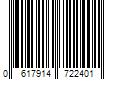 Barcode Image for UPC code 0617914722401