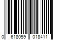 Barcode Image for UPC code 0618059018411. Product Name: 