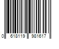 Barcode Image for UPC code 0618119981617