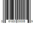 Barcode Image for UPC code 061830000059