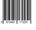 Barcode Image for UPC code 0618481170251