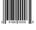 Barcode Image for UPC code 061880000085