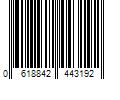 Barcode Image for UPC code 0618842443192