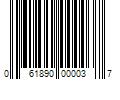 Barcode Image for UPC code 061890000037