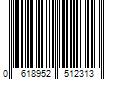 Barcode Image for UPC code 0618952512313