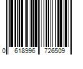 Barcode Image for UPC code 0618996726509