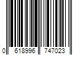 Barcode Image for UPC code 0618996747023