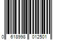 Barcode Image for UPC code 0618998012501