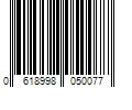 Barcode Image for UPC code 0618998050077