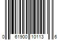 Barcode Image for UPC code 061900101136