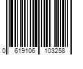 Barcode Image for UPC code 0619106103258