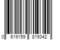 Barcode Image for UPC code 0619159819342