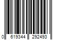 Barcode Image for UPC code 0619344292493