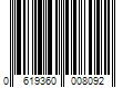 Barcode Image for UPC code 0619360008092