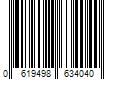 Barcode Image for UPC code 0619498634040