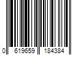 Barcode Image for UPC code 0619659184384