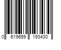 Barcode Image for UPC code 0619659193430