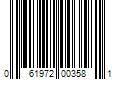 Barcode Image for UPC code 061972003581