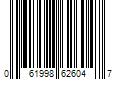 Barcode Image for UPC code 061998626047