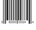 Barcode Image for UPC code 062000003344