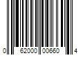 Barcode Image for UPC code 062000006604