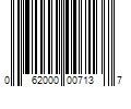 Barcode Image for UPC code 062000007137