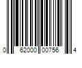 Barcode Image for UPC code 062000007564