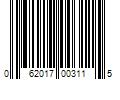 Barcode Image for UPC code 062017003115