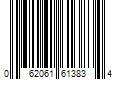 Barcode Image for UPC code 062061613834