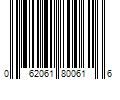 Barcode Image for UPC code 062061800616