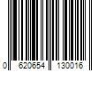 Barcode Image for UPC code 0620654130016