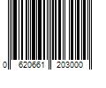 Barcode Image for UPC code 0620661203000