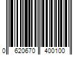 Barcode Image for UPC code 06206704001037