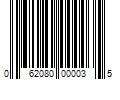 Barcode Image for UPC code 062080000035