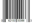 Barcode Image for UPC code 062100000663