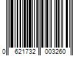 Barcode Image for UPC code 0621732003260