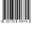 Barcode Image for UPC code 0621732006704