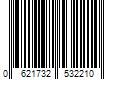 Barcode Image for UPC code 0621732532210