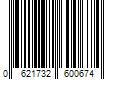 Barcode Image for UPC code 0621732600674