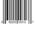 Barcode Image for UPC code 062200003137