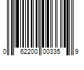 Barcode Image for UPC code 062200003359