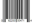 Barcode Image for UPC code 062200004714