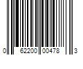 Barcode Image for UPC code 062200004783