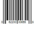 Barcode Image for UPC code 062200006558