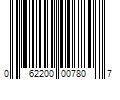 Barcode Image for UPC code 062200007807