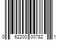 Barcode Image for UPC code 062200007821