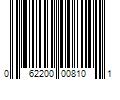 Barcode Image for UPC code 062200008101