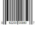 Barcode Image for UPC code 062200008507